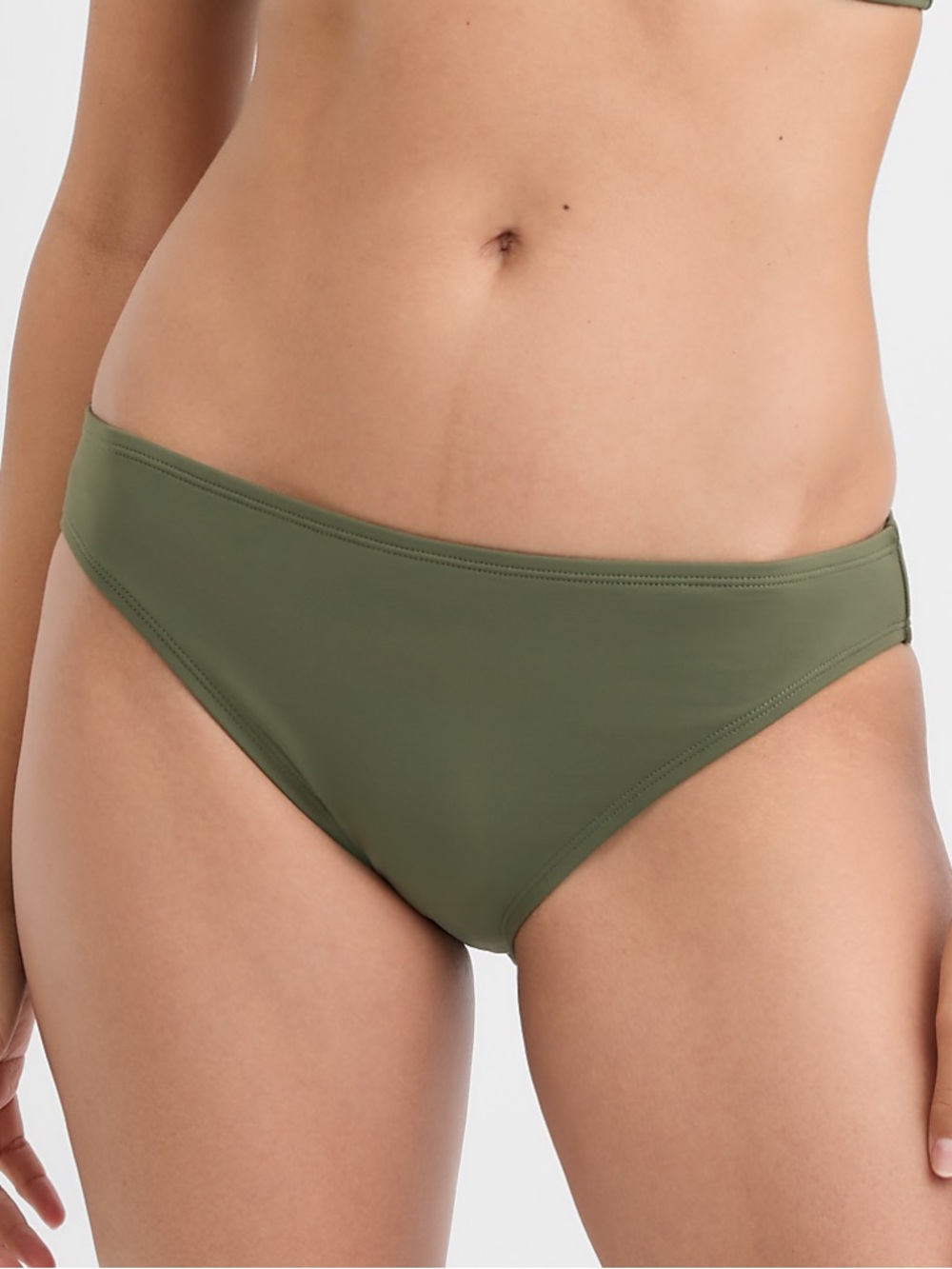 Shade & Shore Olive Green Bikini Bottom xs new